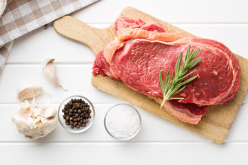fresh raw beef