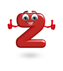 Cartoon Character of alphabet Z