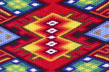 Obraz premium Bulgarian embroidery seamless decorative traditional