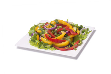 cucumber pepper salad
