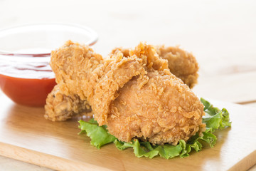 fried crispy chicken