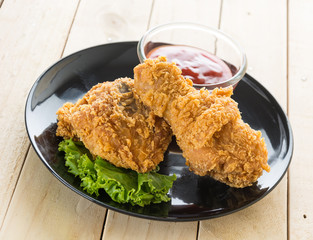 fried crispy chicken