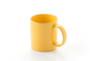 empty cup of coffee or mug
