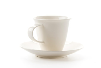 empty cup of coffee or mug