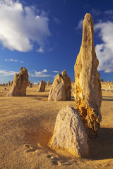 The Pinnacles Desert in Nambung National Park, Western Australia