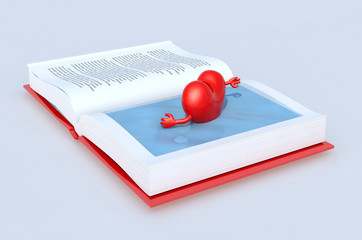 heart that swims on the book