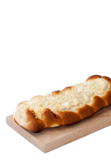 Bakery pastry stuffed with cheese