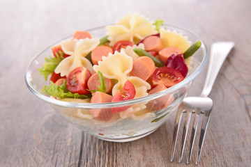 pasta salad with sausage