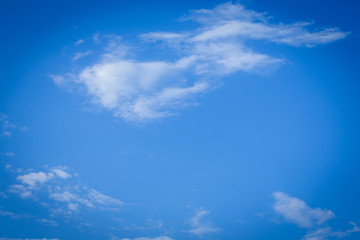 blue sky weather background with white clouds