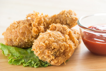 fried crispy chicken