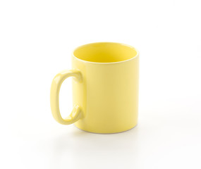 empty cup of coffee or mug