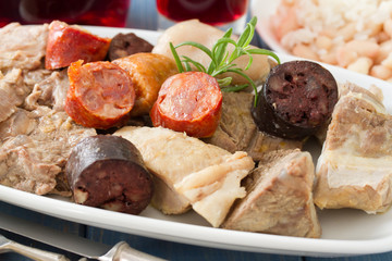 typical portuguese dish cozido a portuguesa