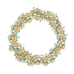 Floral wreath