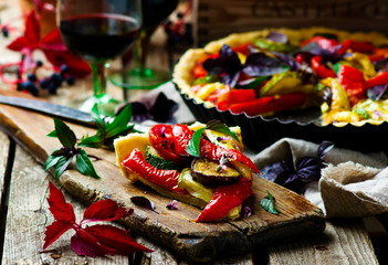 vegetable pie ratatouille