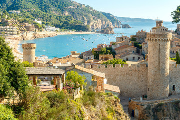 Tossa de Mar, Costa Brava, Spain.