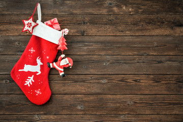 Christmas decoration stocking