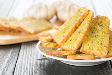 crispy bread garlic