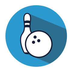 Bowling icon.