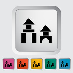 Building block icon.