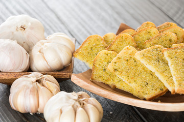 crispy bread garlic