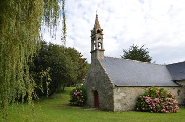 Fototapeta premium Chapelle Saint-Evy en Saint-Jean Trolimon