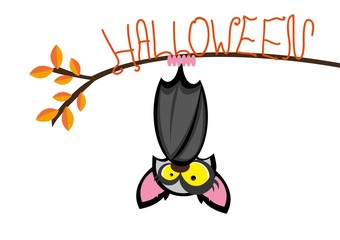 Halloween,nietoperz © monikakosz