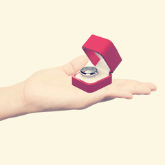 The beauty wedding ring
