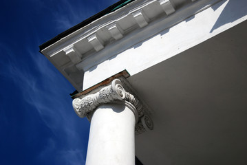Holy Transfiguration monastery in Yaroslavl, Russia. UNESCO World Heritage Site.