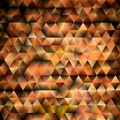 Abstract brown shiny geometric background