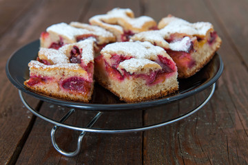 Plum Pie Slices