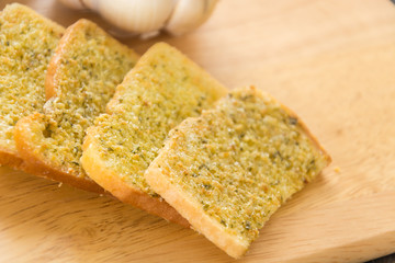 crispy bread garlic