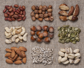 Collection of nuts