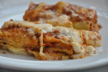 ラザニア　イタリアン料理