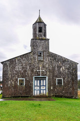 Wooden church, Chiloe Island, Chile
