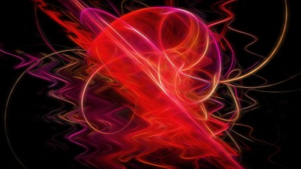 Abstract wavy energy colored background