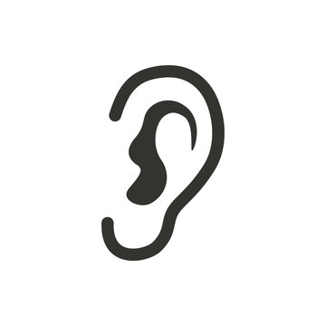 Ear   icon.