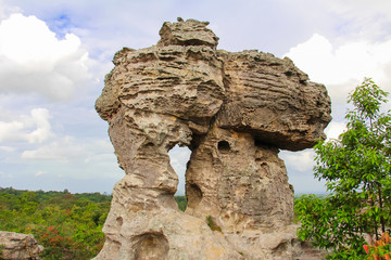 Rocks at Pa Hin Ngam National Park,Thailand.