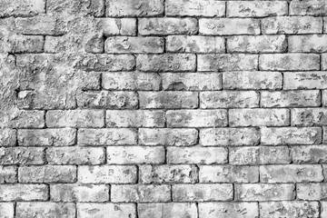 black and white brick wall background