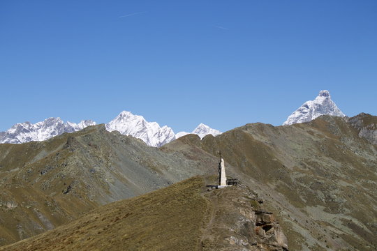 Panorama dal Monte Zerbion