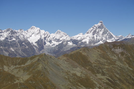 Panorama dal Monte Zerbion