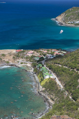 Fototapeta na wymiar St. Barth Island, Caribbean sea
