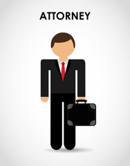 Fototapeta na wymiar attorney icon