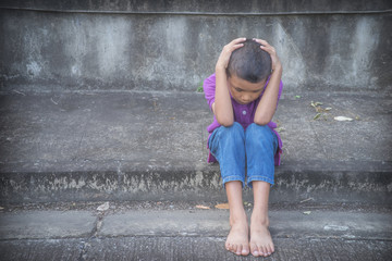 A young Asian boy who is scared and alone, he is at high risk of being physically, mentally and...