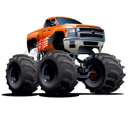 Cartoon Monster Truck © Mechanik