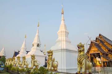 Fototapeta na wymiar Wat Ban Den chiangmai province Thailand sanctuary