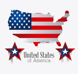 United states patriotism design.