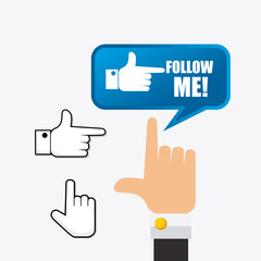 Follow me social and business 