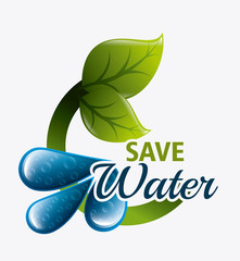 Save water design.