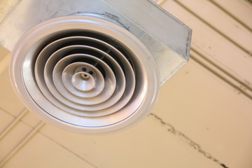 Ventilation opening of an air conditioning system
