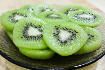 Green kiwi fruit